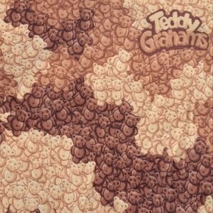 Rare Teddy Bear Teddy Grahams Pillowcase Vintage Standard Size